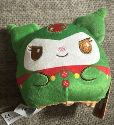 2024 Kuromi Gingerbread Reversible Plush 4'' NWT Sanrio Tee Turtle Holiday