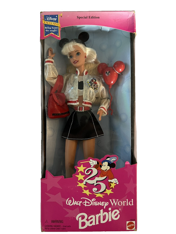 New in Box 1996 25th Anniversary of Walt Disney World Barbie