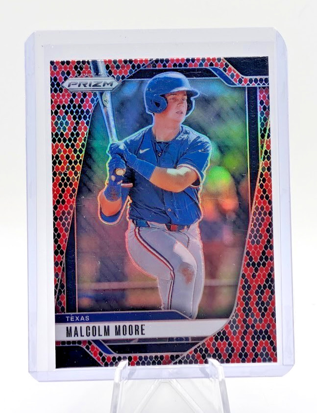 2025 Panini Prizm Malcolm Moore Snakeskin Prizm SSP