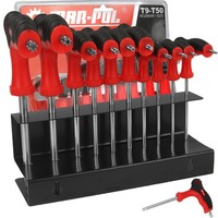 Torx SchlüSsel Satz Typ T9–T50 9Tlg SternschlüSsel Crv Werkstatt