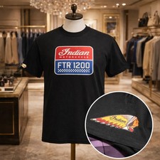 T shirt Indian Motorcycles FTR 1200 DTF Transfer. Disponibili più misure