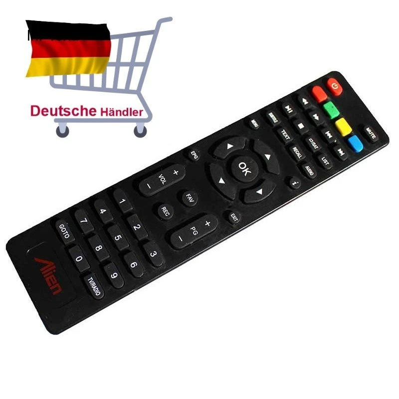 ALIEN Ersatz Fernbedienung für Sat Receiver : PremiumX 521 FTA