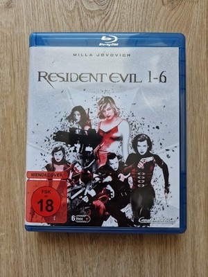 Resident Evil 1+2+3+4+5+6 # 6-BLU-RAY-BOX