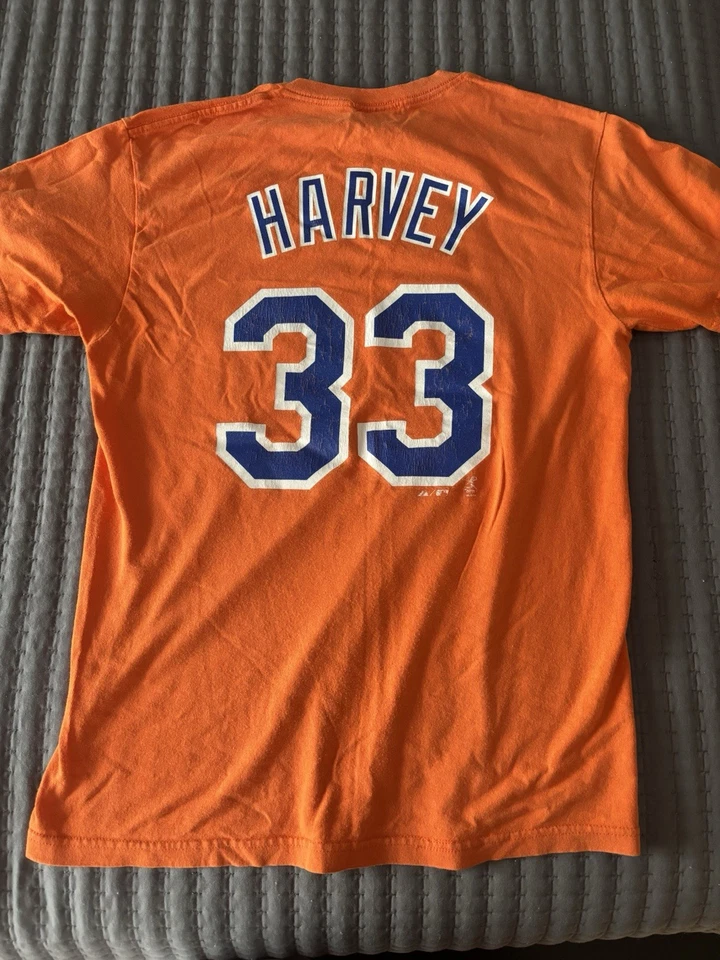 Camiseta de los New York Mets Matt Harvey #33 talla M Foto 2 de 2