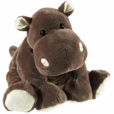 Heunec Softissimo Hippo sitting, blanket, plush, fabric animal, 28 cm