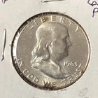 1963 Franklin Half dollar, 90% silver Uncirculated