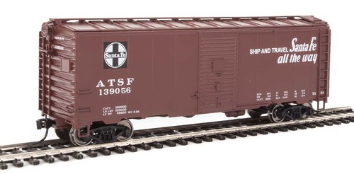 Walthers 1332 Mainline 40' AAR 1944 Boxcar "Santa Fe" #139056 | Zustand: Neu