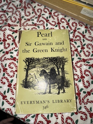 #ad #ad Pearl amp; Sir Gawain and the Green Knight Everyman#x27;s Library Hardcover 1966 $15.00