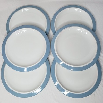 ALESSI Italy TENDENTSE Colorbavero Porcelain 6 Dinner Plates - Germany