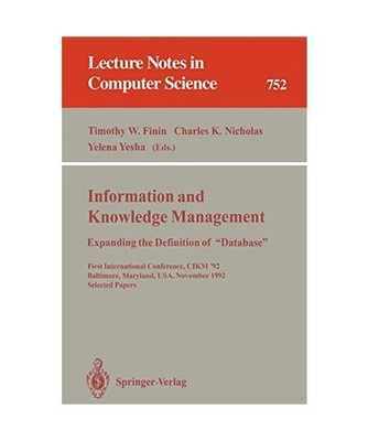 Information and Knowledge Management: Expanding the Definition of ''Database'': Ex