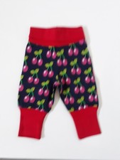 Maxomorra Pants Rib Mädchen Cherry Gr.62