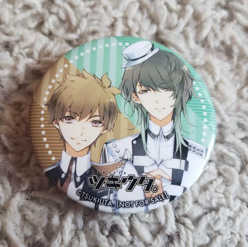 Tsukiuta Can Badge Kannaduki Iku And Minaduki Rui Limited Animate Button Ebay
