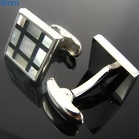 Abalone Shell Black Checkered Mother Of Pearl Cufflinks Cuff Links Free Ship Abalone Shell Black Checkered Mother Of Pearl Cufflinks Cuff Links Free Ship