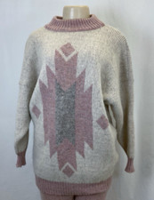 Vintage 1960s Hilda Icelandic Wool Sweater And Pants  Women's L