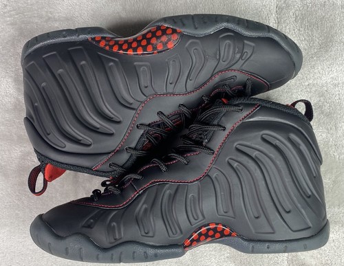 Taglia 3.5Y (GS) - Nike Little Posite One Mid Bred - Include scatola - ECCELLENTE - Foto 5 di 8