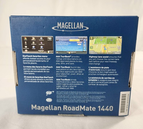 Magellan RoadMate 1440 Auto GPS 4.3-Inch Navigator Bundle Original Box - Picture 5 of 14