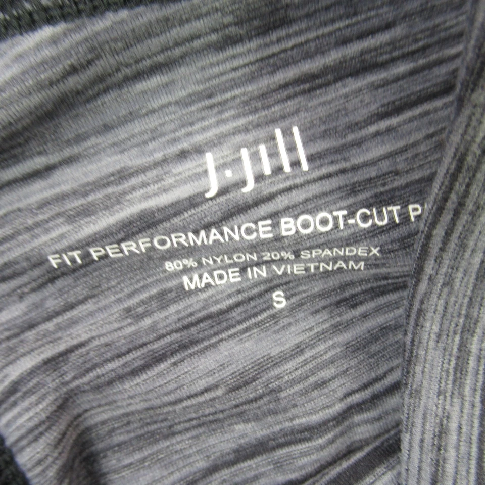 J Jill Leggings Womens Small Workout Gym Stretch Lightweight Gray Casual - Image 3 of 4