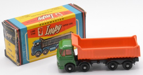 Lone Star Impy Super Cars 24, Foden Truck with Dump Bed and Tilt Cab, With Box
