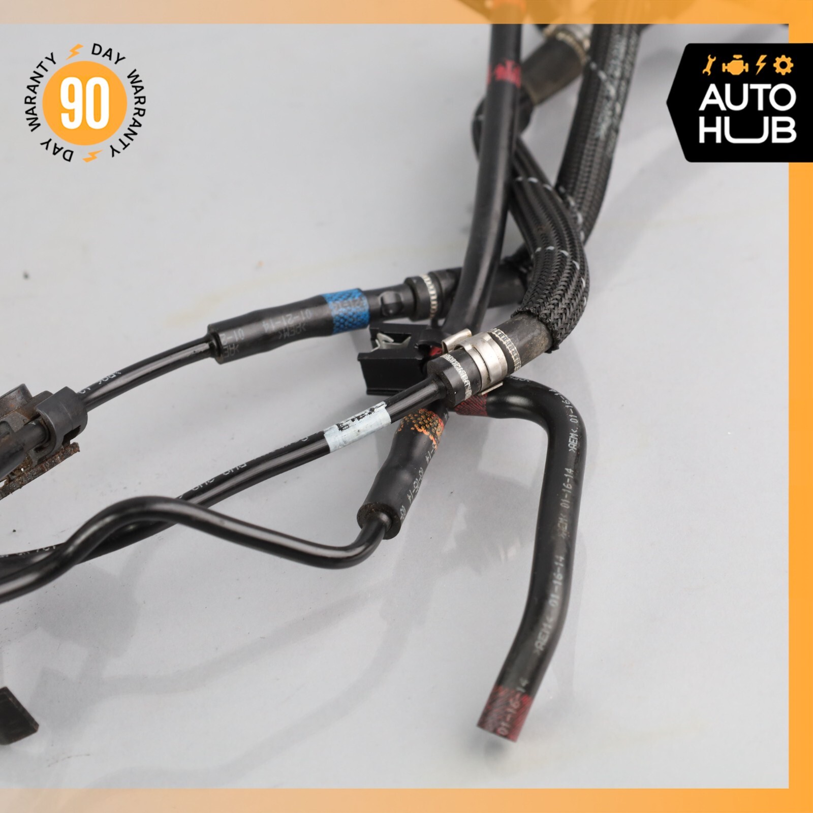 15-18 Bentley Flying Spur GT 4.0L Engine Pressure Vacuum Hose Line w/ Valve OEM