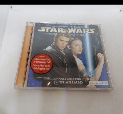 Star Wars Episode II 2 Attack Of The Clones Soundtrack OST By John Williams Cd