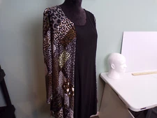 Tunic Women’s Attitudes by Renee  Xlg P Long Sleeve Animal Print