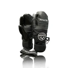 ​​ALTITUDE TECH SHORTY LEATHER WINTER SKI SNOWBOARD TRIGGER FINGER MITTEN