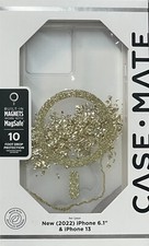 Case-Mate Karat Marble with MagSafe Case - iPhone 14 / iPhone 13 - Gold
