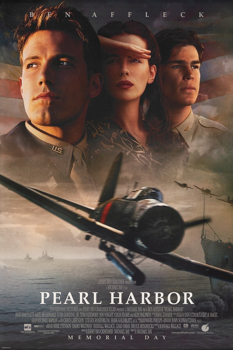 Pearl Harbor (2001) Movie Poster Film Wall Art Canvas Print Bedroom Decor Poster
