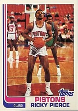 1992-93 Topps Archives RICKY PIERCE Detroit Pistons