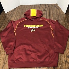 Reebok NFL Team Apparel Washington Redskins Hoodie Youth 14/16 L Jersey Knit