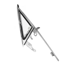 1968 Ford Mustang Vent Window Complete Assembly, w/ Clear Glass, Left