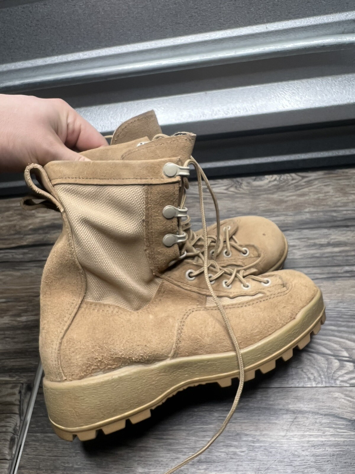 MCRAE HOT WEATHER Army COYOTE MILITARY COMBAT BOOTS S… Gem