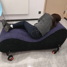 Cuscino Gonfiabile Divano Letto per Coppia Love Sedia Gioco Con Maniglia Yoga Salotti