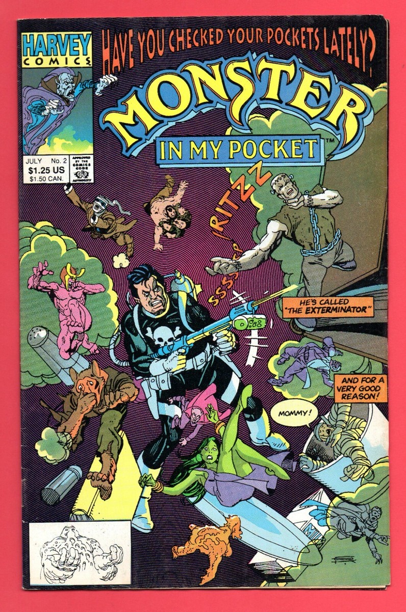 Monster in my Pocket - Comic Book - Harvey - #2, July 1991 - 5.0