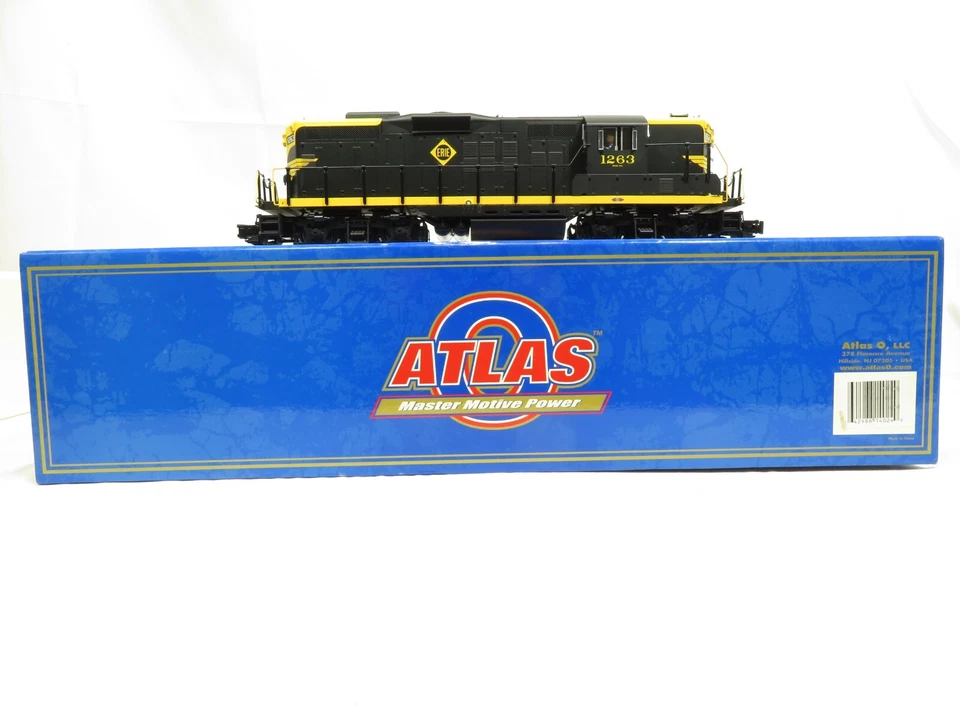 Atlas 1402-4 Erie #1263 GP-9 Diesel Powered W/TMCC Railsounds NIB - Image 3 of 4