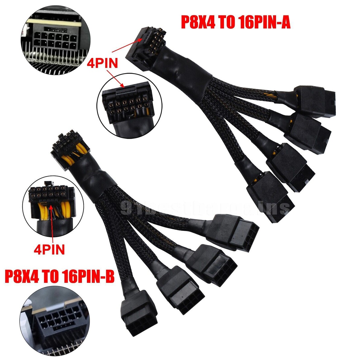 Rtx 4070 LINKUP AVA 600W PCIe 12VHPWR (16 Pin/12+4) 16AWG