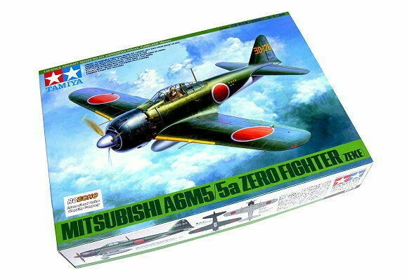 TAMIYA 1:48 MITSUBISHI A6M5/5A ZERO FIGHTER ZEKE ART 61103 - Immagine 2 di 4