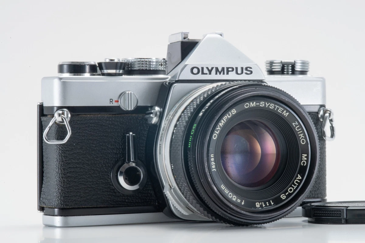 OLYMPUS OM-1 SLR film camera /ZUIKO MC AUTO-S MF lens 1.8 /50