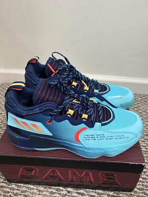 Size 10 adidas Dame EXTPLY GCA Dark Blue