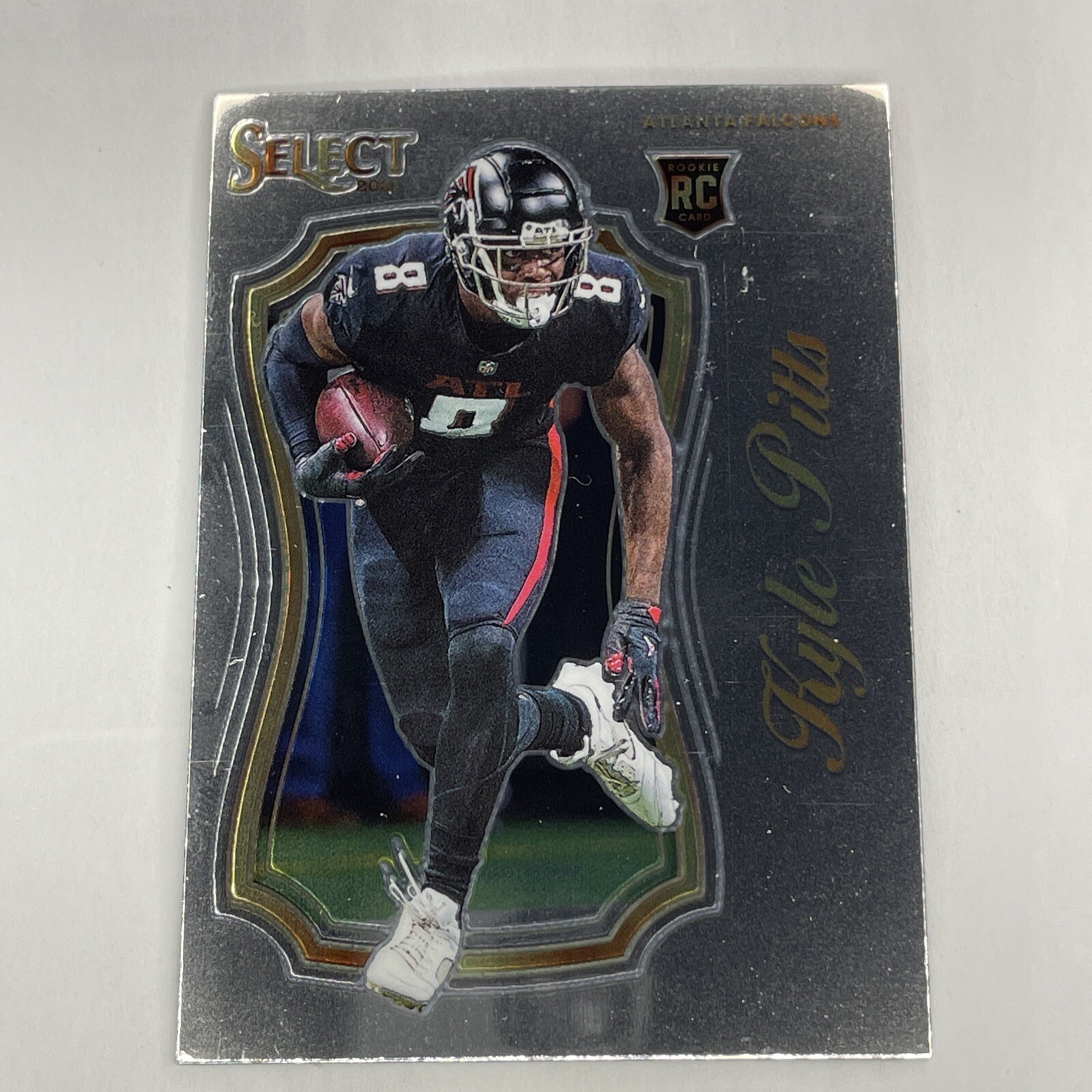 2021 Panini Select Select Certified Rookies #SCR-10 Kyle Pitts Atlanta Falcons