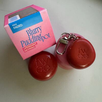Fwee Blurry Pudding Pot - RS03 FADED + Rose Keyring/Keychain