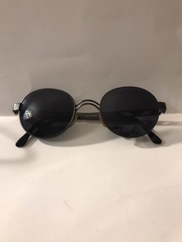 Vtg Emporio Armani Sunglasses  Gunmetal Grey Black