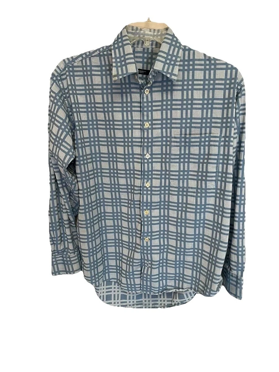 Burberry Camisas informales geométrico con botones para hombres