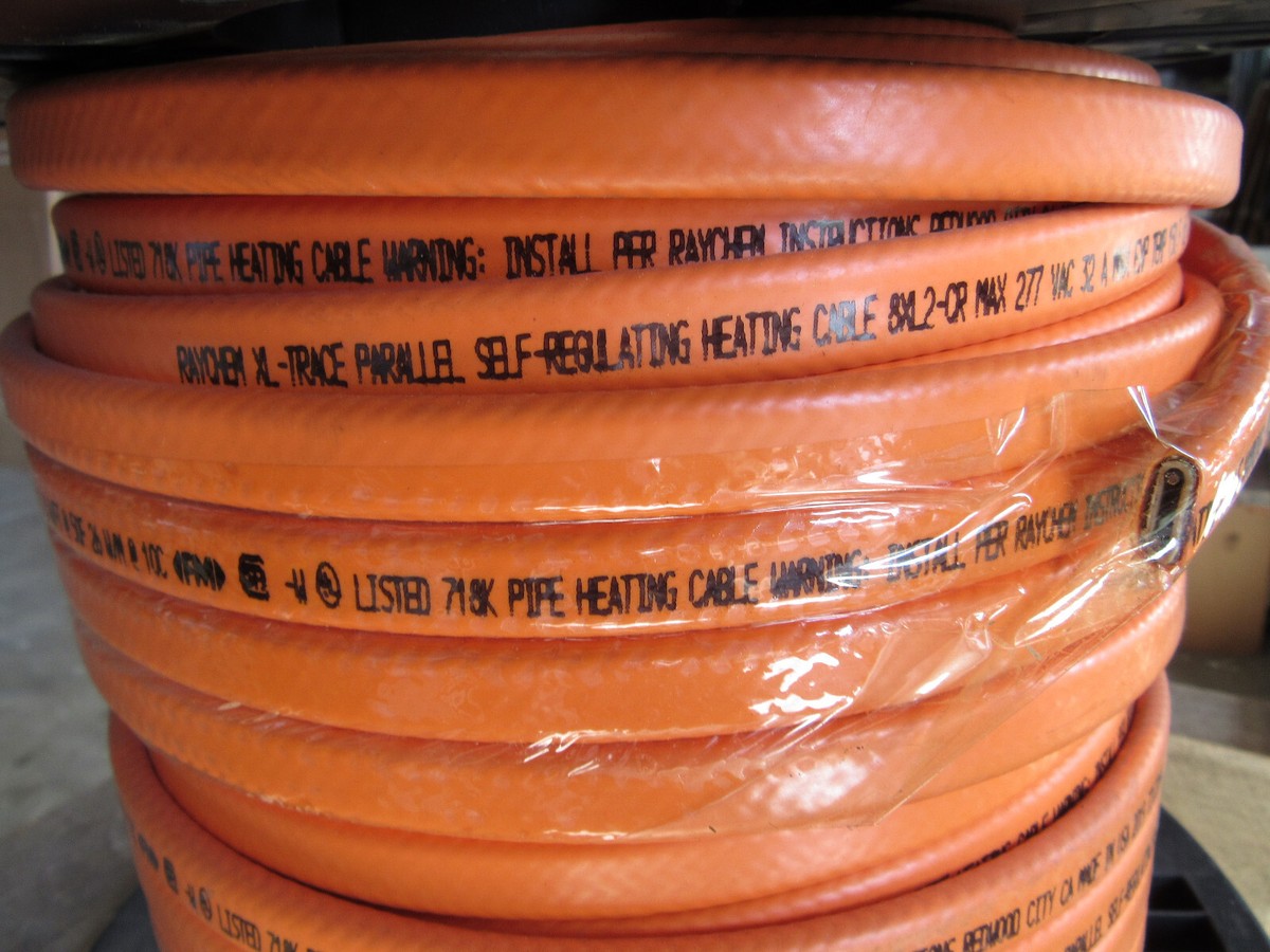 Raychem 8XL2-CR XL-Trace Parallel Heat Tracing Cable 8W, 208-277V