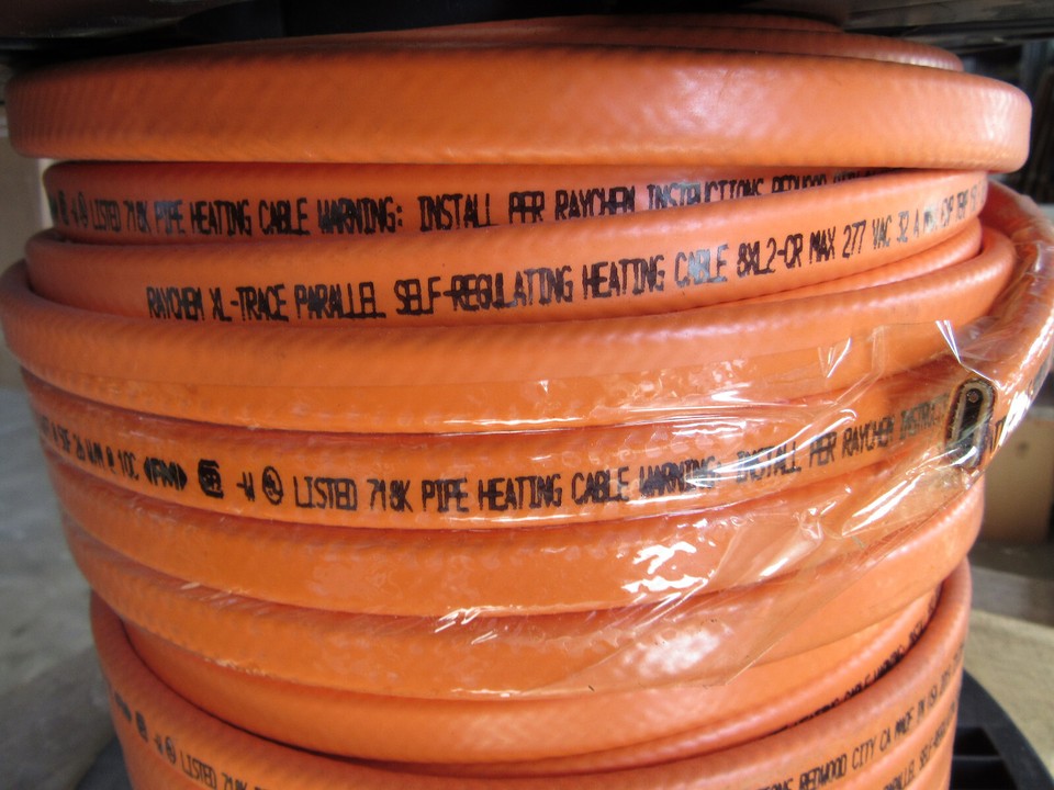 Raychem 8XL2-CR XL-Trace Parallel Heat Tracing Cable 8W, 208-277V Sold ...