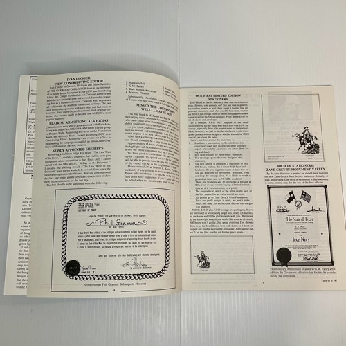 Zane Grey’s West Double Issue Volume 3, No. 1 & 2 (Issues 9 & 10) Rare - Picture 8 of 13