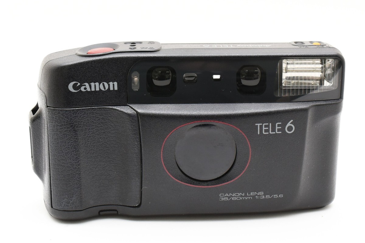 ★極上美品★ Canon キャノン Autoboy TELE 6 DATE Near MINT】Canon Autoboy TELE 6 DATE 35mm Point & Shoot From