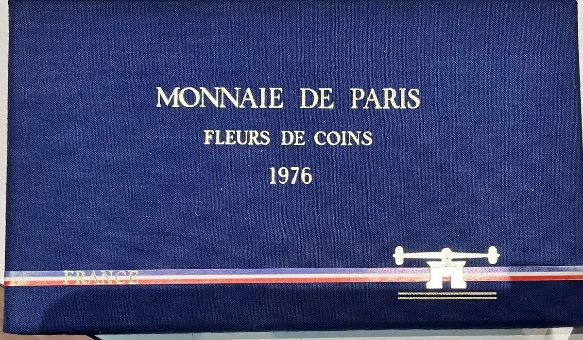 Coffret Série Fleur de coin Monnaie de Paris 1976 | eBay