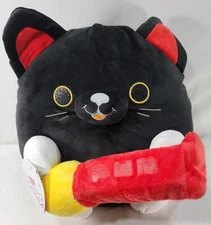 Zuru Snackles Stuffed Plush: LUNA THE CAT 14" Pez Halloween Kitty Toy Plush