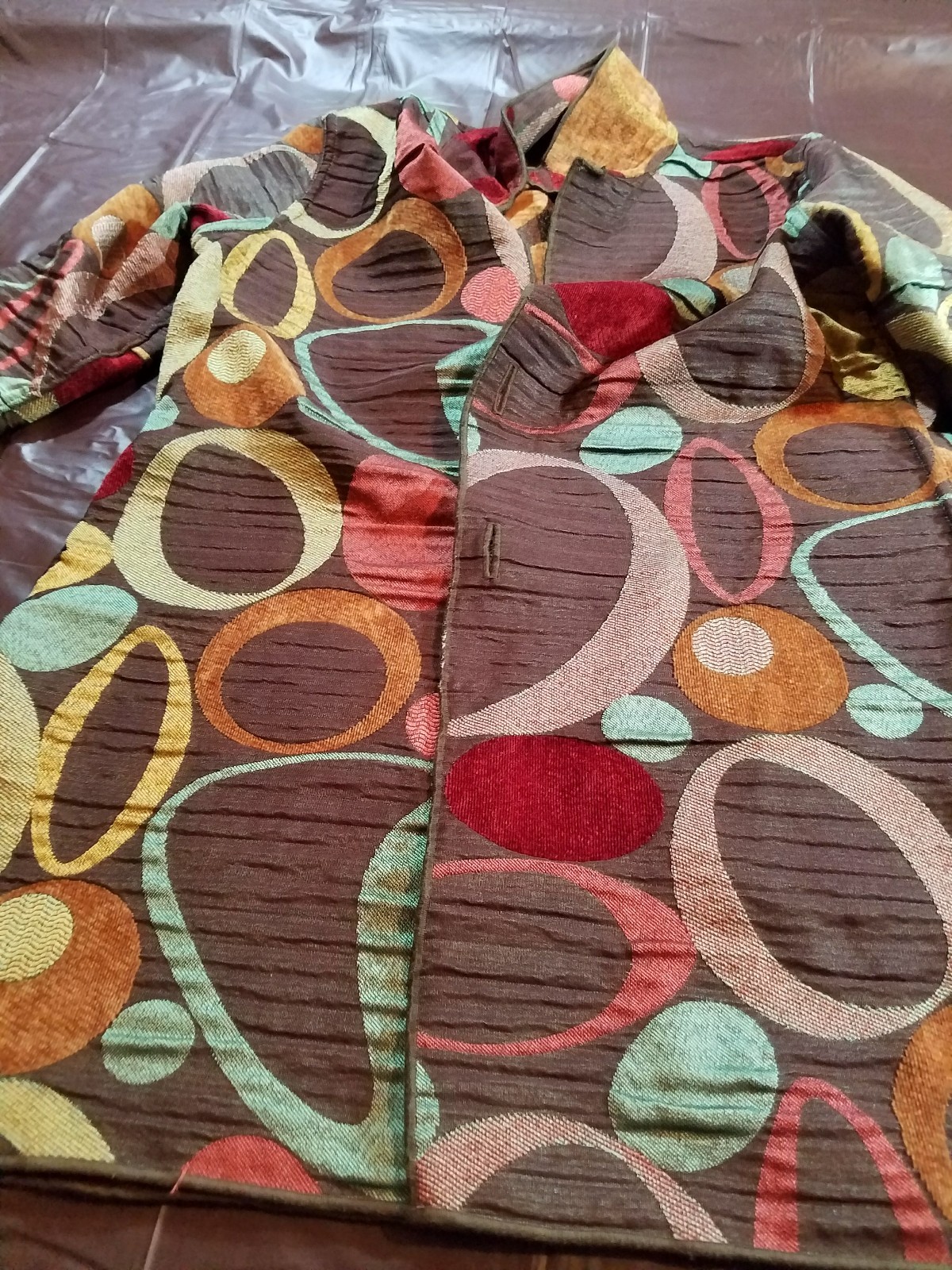 WINDING RIVER COAT/JACKET REVERSIBLE Multicolored… - image 1